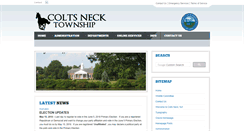 Desktop Screenshot of colts-neck.nj.us